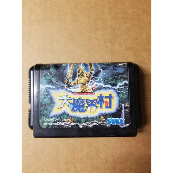 Ghouls N Ghosts - Mega Drive  Jp ( Usado )