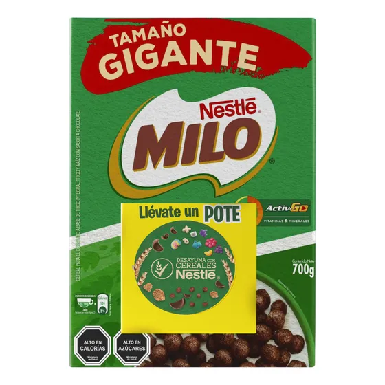 Cereal Milo De Nestlé - Tamaño Gigante (caja Con 700gr)