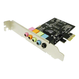 Tarjeta De Sonido Pcie 5.1 Para Ordenadores De Sobremesa - A Tarjeta De Sonido Pcie 5.1 Para Ordenadores De Sobremesa - A