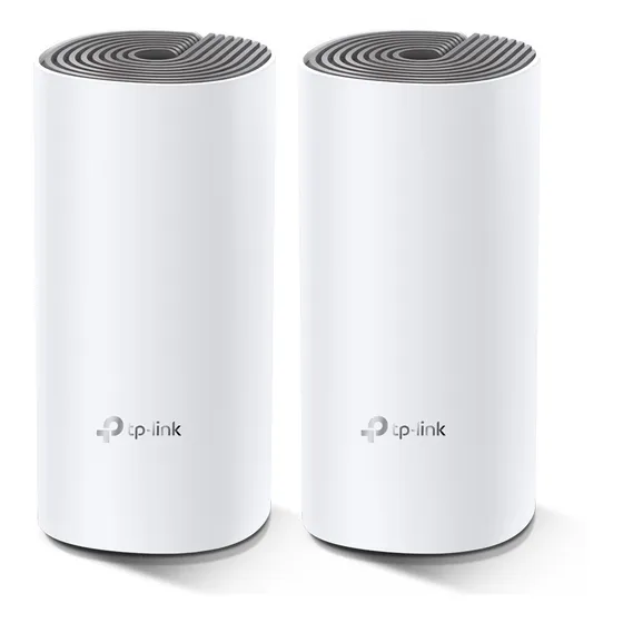 Sistema Mesh Wi-Fi 5 TP-Link Deco E4 AC1200 V1 blanco (2 unidades)