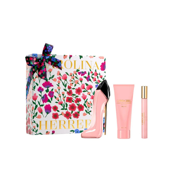 Kit Presente Perfume Feminino Good Girl Blush Carolina Herrera Edp 80ml + Hidratante Corpo...