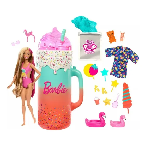 Muñeca Barbie Reveal Pop Cambia De Color Con Accesorios