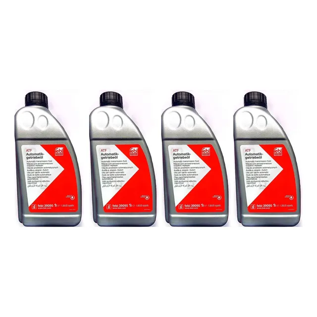 Febi Fluído 39095 Atf Zf 8hp Verde 1lt - Kit Com 4 Unidades 