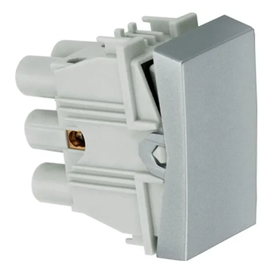 Módulo Interruptor Intermediário 10a 250v Alumínio Fosco
