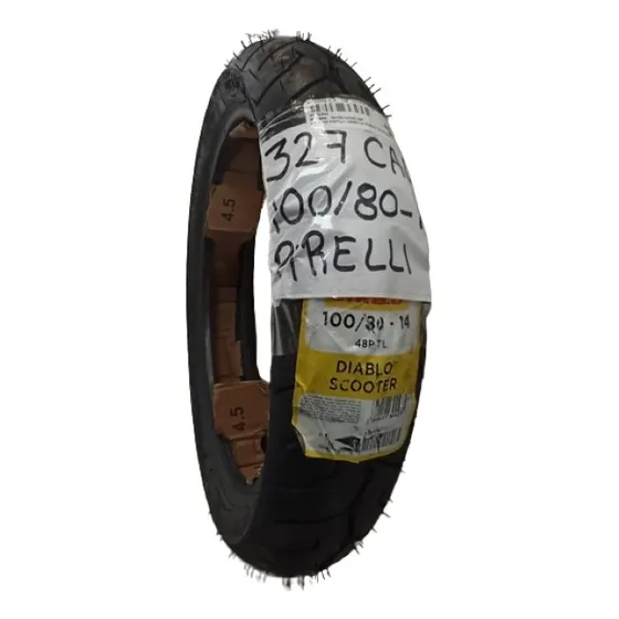 Caucho Pirelli 100/80-14 Diablo Scooter      