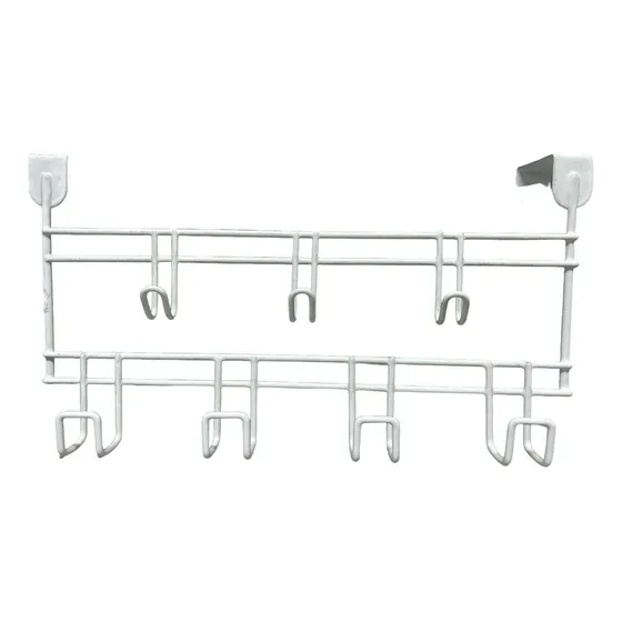 Gancho Perchero Colgar Puerta Closet Metal Chaqueta Bolsos