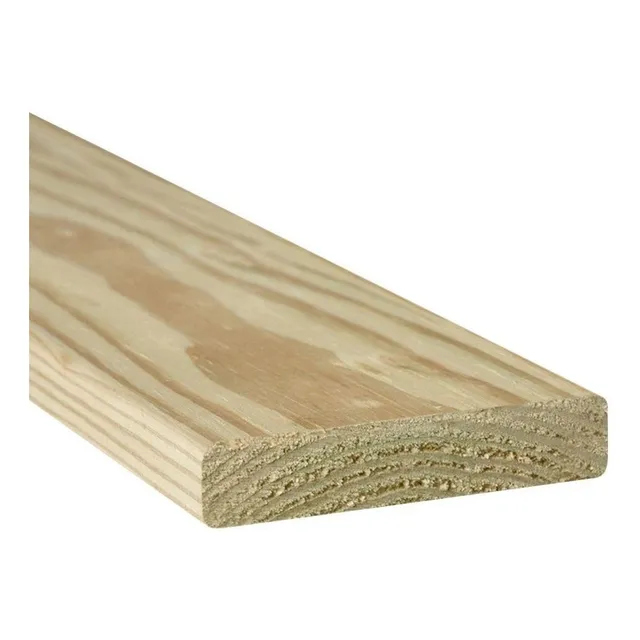 Tabla De Deck Cca 6x1x 3,30 Mts De Madera Tratada Curada