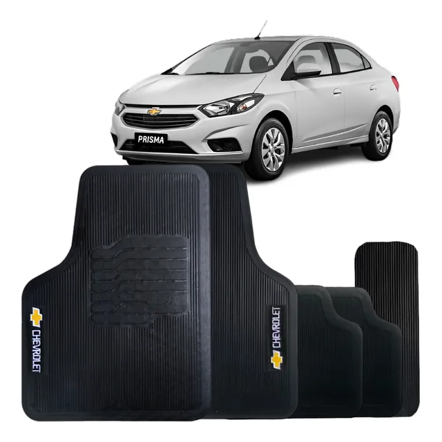 Jogo Tapete Linha Chevrolet 5 Pçs Escolha Modelo Veículo 