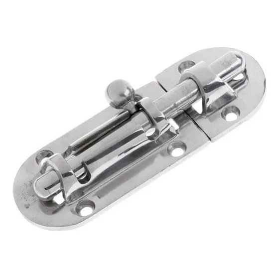 Trinco Em Aço Inox Reforçado Trava Ferrolho Portas De Acessos Lanchas Barcos Lanchas Iates Veleiros Trancar Janelas Portas Cabines Convés Fechaduras Trinco Reforçado Seavix Segurança Garantida