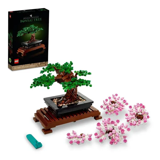 LEGO® Botanicals Bonsái 10281; set de construcción para decorar casa u oficina