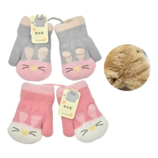 Guantes Infantiles Bebé Forrados Invierno