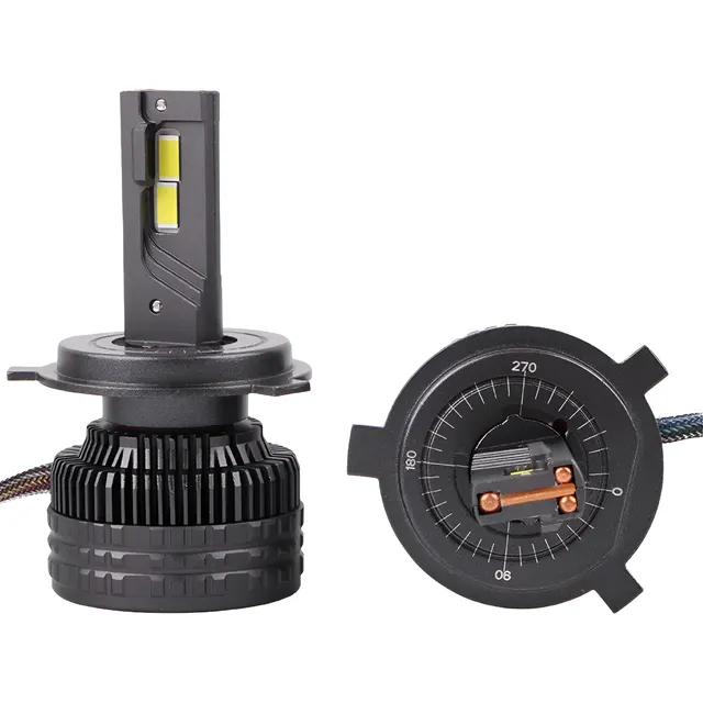 Foco Led H4 Para Auto D8 Cymauto 28000 Lumens Alta Potencia