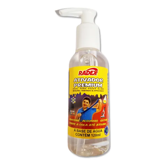 Ativador Para Slime Premium Radex 120ml À Base De Água