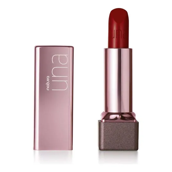 Batom Cc Vermelho 4c Hidratante Una Natura Fps25 3,8g