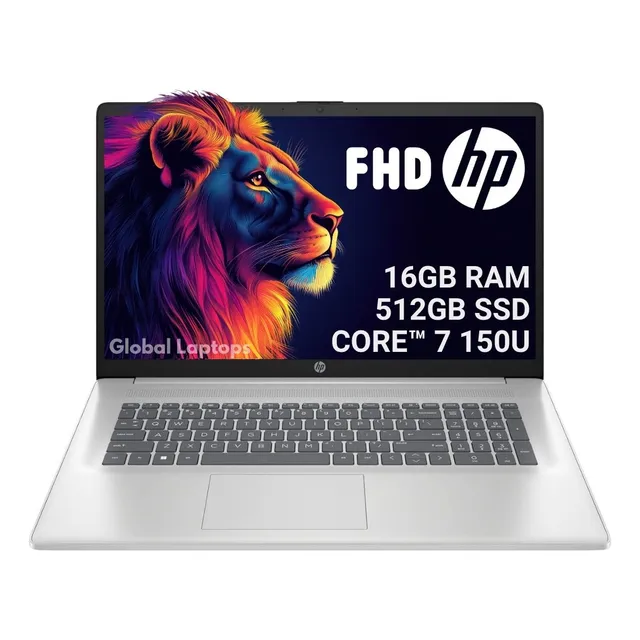 HP Gamer Core 7 16Gb Ram 512Gb SSD Pantalla 17.3 Full HD 1920 x 1020 Laptop Pavilion 17-CN4047 Incluye Windows 11 Home
