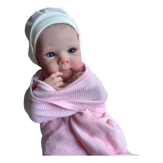 Muñeca Bebe Reborn Realista Niña Real Cuerpo Silicona 