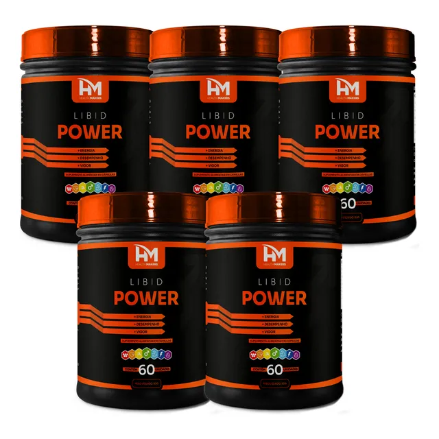 Kit 5 Frasco Max Aumento Peniano + Grosso + Potência + Tempo