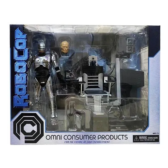 Neca - Figura Robocop Ultimate Battle Damage Whit Chair