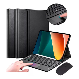 Capa+teclado Touchpad+mouse Para Galaxy Tab A9+ Plus 11 Pol Capa+teclado Touchpad+mouse Para Galaxy Tab A9+ Plus 11 Pol