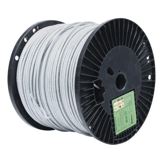 Bobina Cable Utp 4 Pares Vari-matrix Cat6a 23 Awg Gris 305m