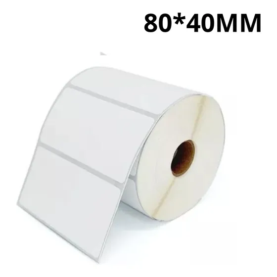Rollo Termico Autoadhesivo 80x40mm (600 Etiquetas)