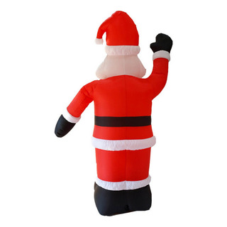 Papá Noel Inflable Con Luz Led Para Decoración De Papá Noel Inflable Con Luz Led Para Decoración De