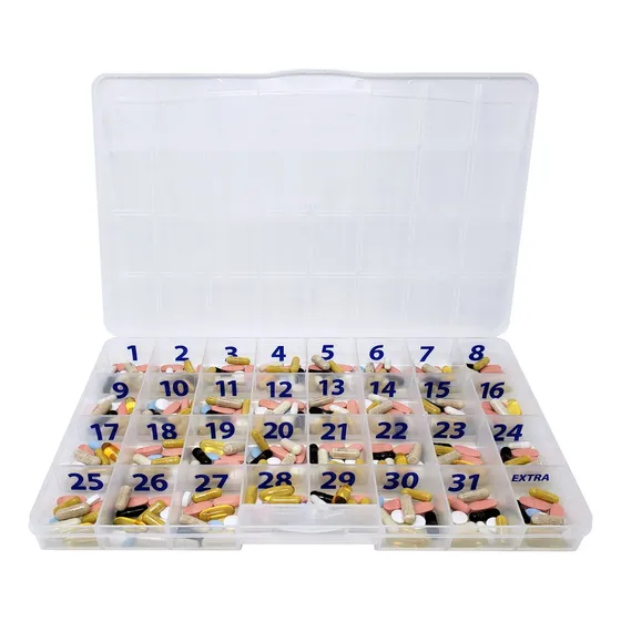 The Olympic Pill Organizer Case With Large Zvlge