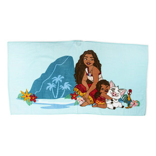 Toalla De Baño Disney Moana 2 - 100% Algodon - Toalla Playa Toalla De Baño Disney Moana 2 - 100% Algodon - Toalla Playa