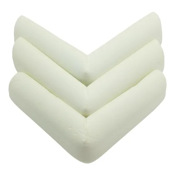 Protector De Seguridad, Mxcwt-003, 3pzas, 6x6x2.5cm, Blanco, Color Blanco