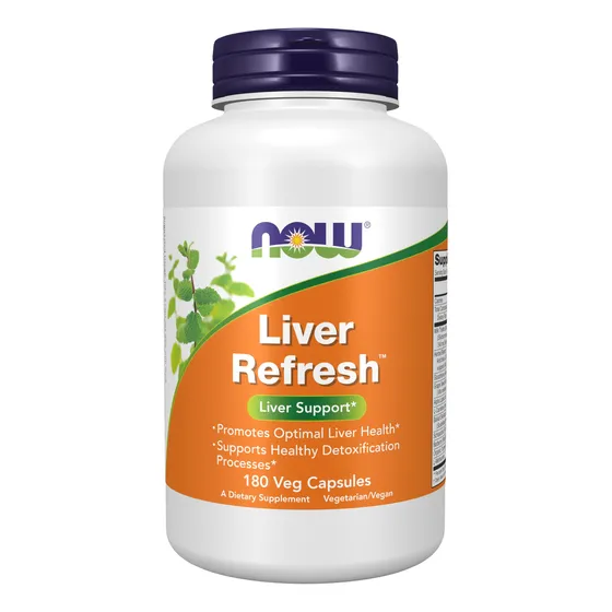 Suplementos Now Foods, Liver Refresh Con Milk Thistle Extr