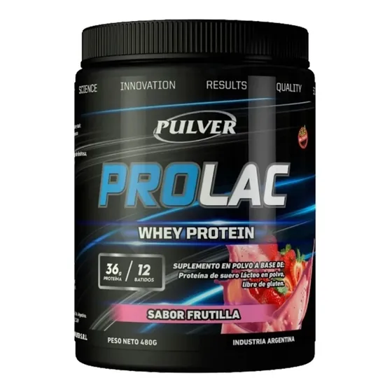 Prolac Whey Protein X 480g. Pulver Sin Tacc