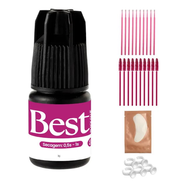 Cola Adesivo Best Beautify Pro 3g Para Alongamento De Cílios