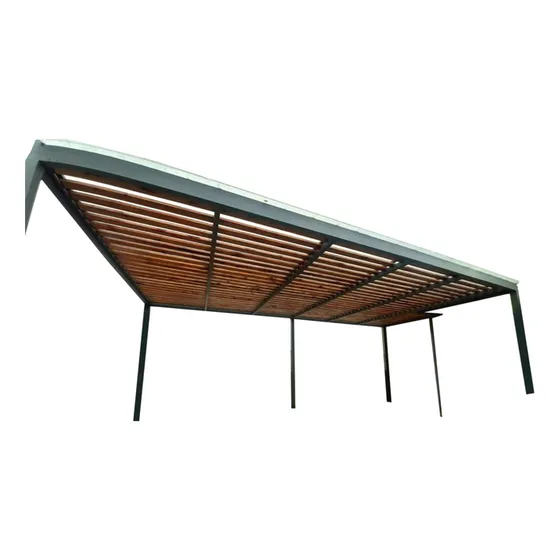 Pergolas De Hierro Madera - Trabajos Garantizados