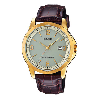 Reloj Casio Caballero Mtp Vs02gl 9a Piel Marron Solar Reloj Casio Caballero Mtp Vs02gl 9a Piel Marron Solar