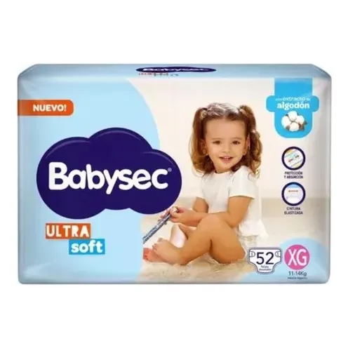 Pañales Babysec Ultra Jumbo Pack Todos Los Talles Baby Sec 