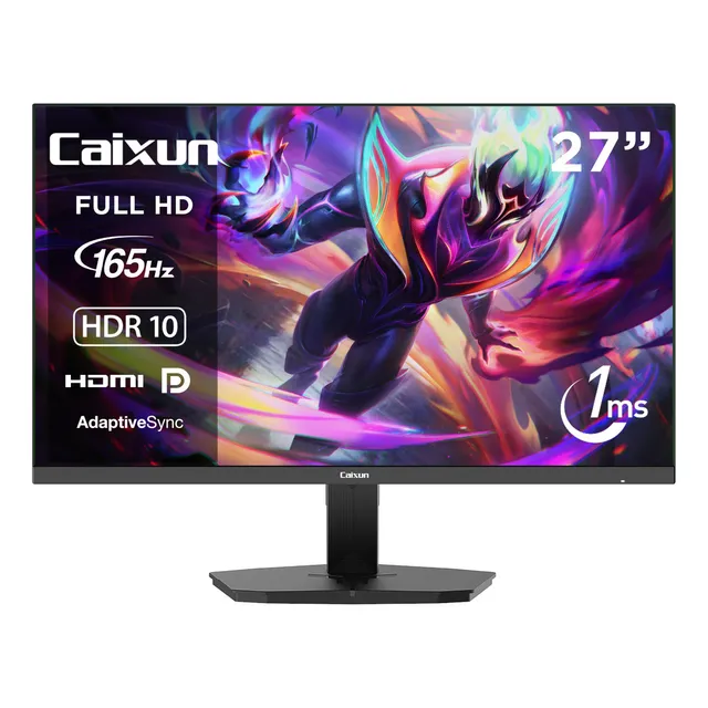 Monitor Gamer Plano Caixun 27" FHD IPS 165Hz C27F4F