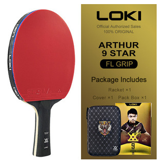 Raqueta De Tenis De Mesa Loki Arthur 9 Star, Luz Ofensiva De Raqueta De Tenis De Mesa Loki Arthur 9 Star, Luz Ofensiva De