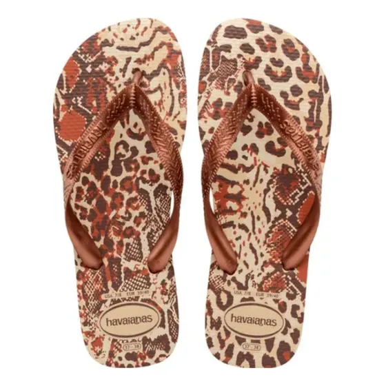 Havaianas Chancleta Ojota Sandalia Mujer Slim Top Animals C7
