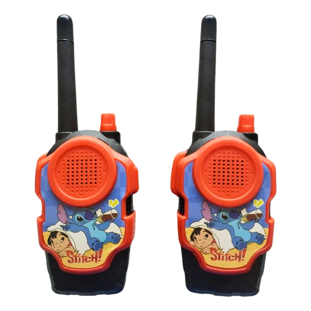 Juguete Walkie Talkie 2 Piezas Para Niños Personajes Comics