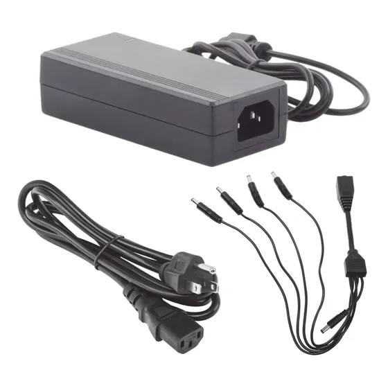 Fuente De Poder De 5 Salidas Especializada En Cctv 12v 3 Amp