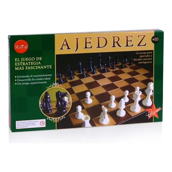 Juego De Caja Royal Ajedréz.