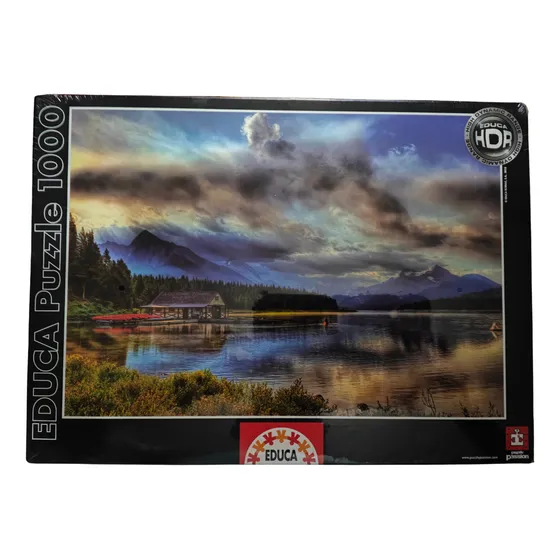 Rompecabezas Educa 15558 Lago Maligne 1000 Piezas