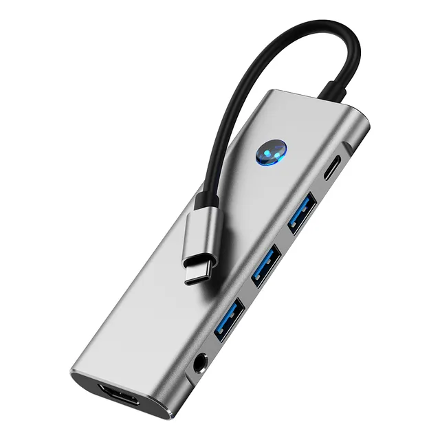 9 En 1 Adaptador Usb Hub Tipo C