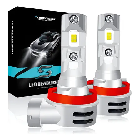 Kit De Faros Led Csp H4 H7 H11 9005 9006 Canbus Auto 20000lm