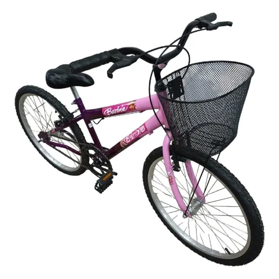 Bicicleta De Passeio Aro 24 Com 18 Marchas Mtb Modelo Femini