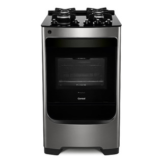 FogĂŁo Consul 4 Bocas Cor Inox Com Mesa De Vidro E Grade De F FogĂŁo Consul 4 Bocas Cor Inox Com Mesa De Vidro E Grade De F
