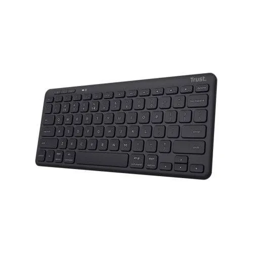 Teclado Trust Lyra Wireless Bt Multi Dispositivo Recargable