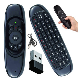 Controle Airmouse Giroscopio Com Teclado Para Smart Tv Controle Airmouse Giroscopio Com Teclado Para Smart Tv