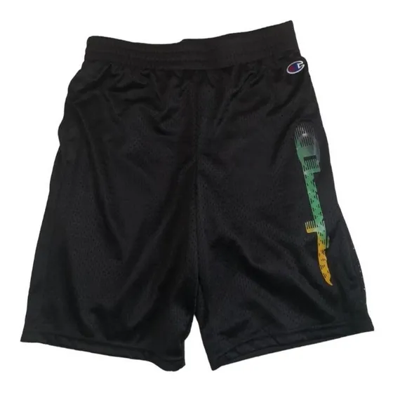 Short Deportivo Negro Marca Champion Talla M