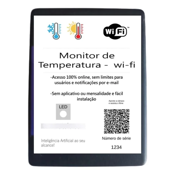 Termometro - Wifi - Sensor Temperatura Com Sonda Externa